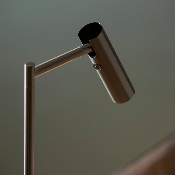 Modern Adjustable Floor Lamp with Push-Button Dimmer
