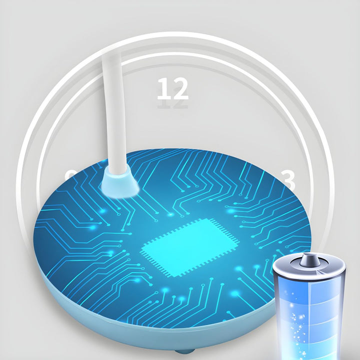 Modern Rechargeable LED Table Lamp with Touch Control