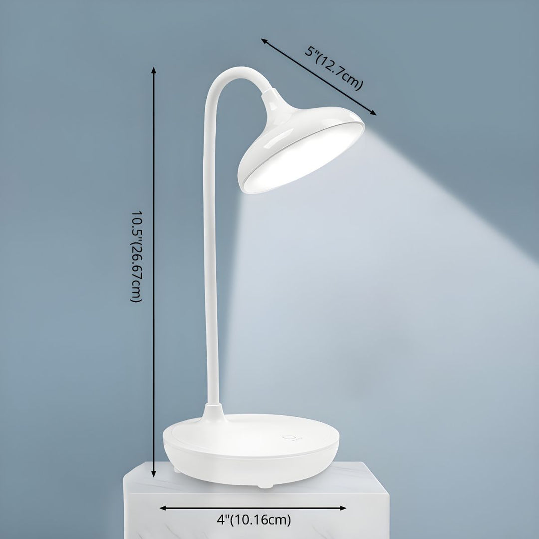 Modern Rechargeable LED Table Lamp with Touch Control