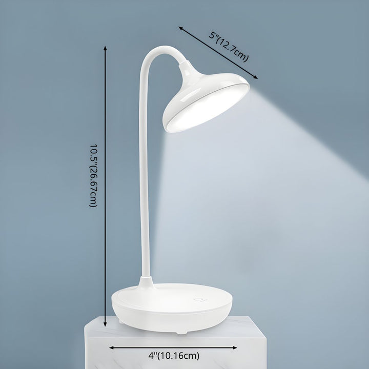 Modern Rechargeable LED Table Lamp with Touch Control