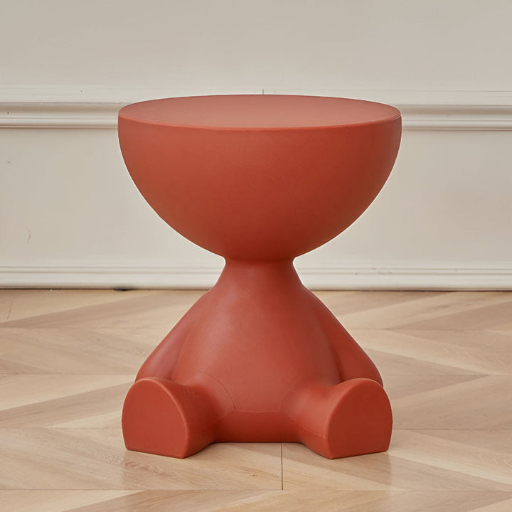 Modern Round Coffee Table – Compact Accent Side Table