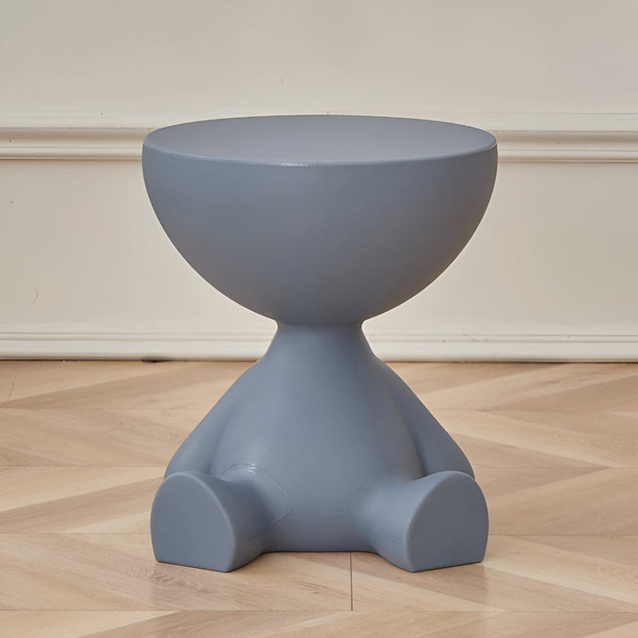 Modern Round Coffee Table – Compact Accent Side Table