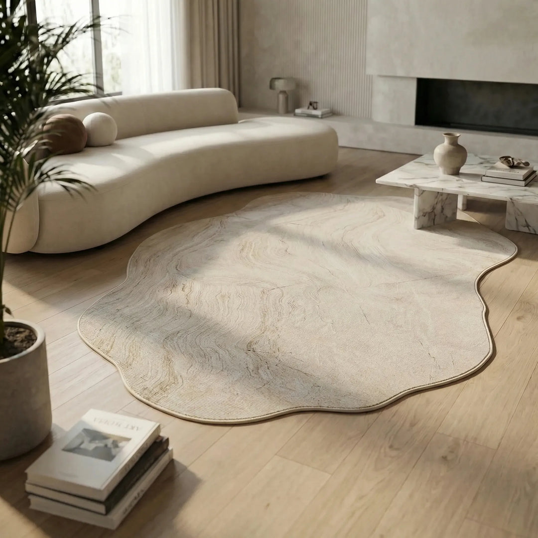 Modern Rug with Abstract Pattern