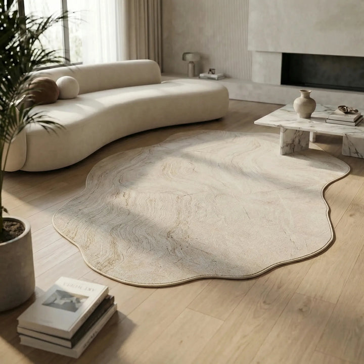 Modern Rug with Abstract Pattern