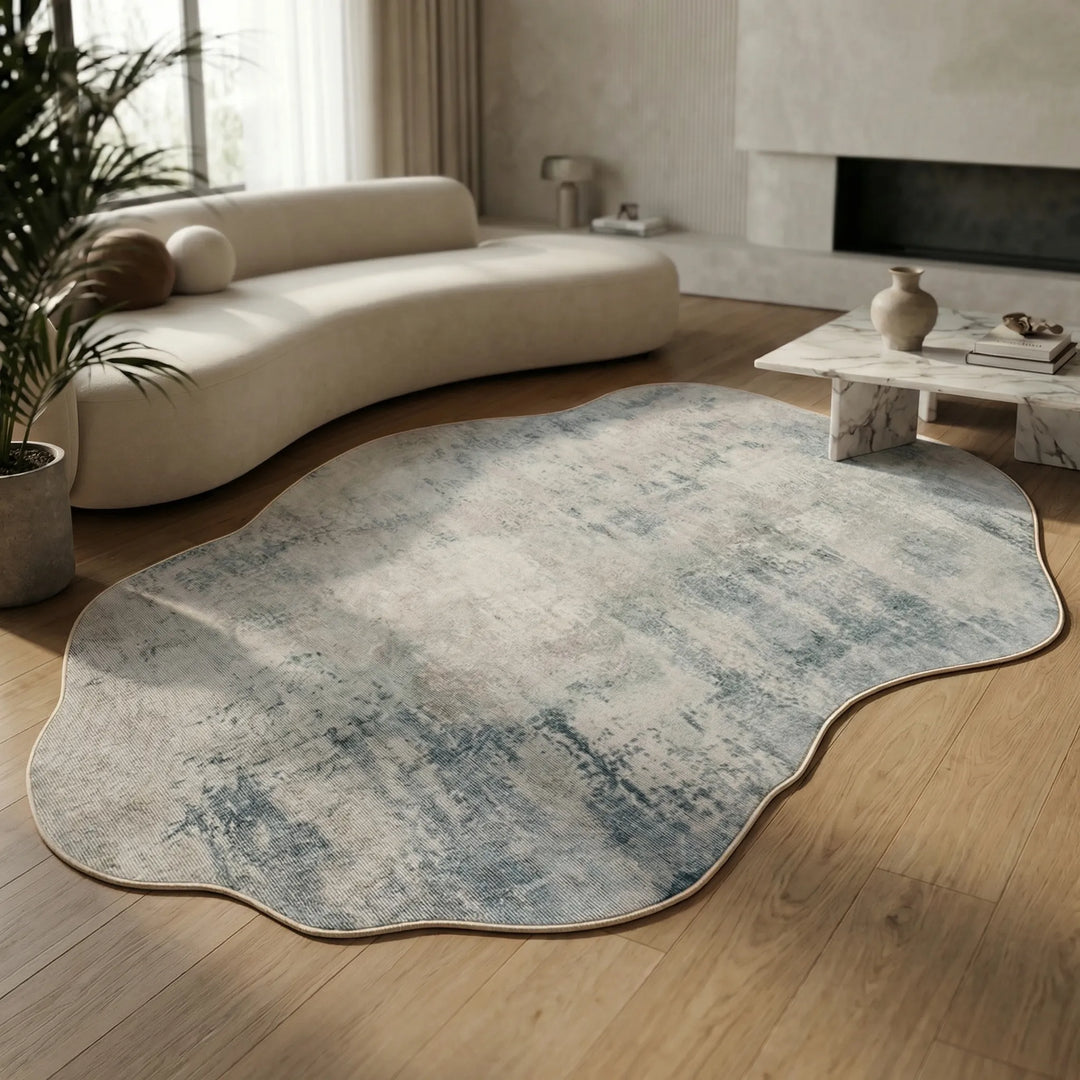 Modern Rug with Abstract Pattern