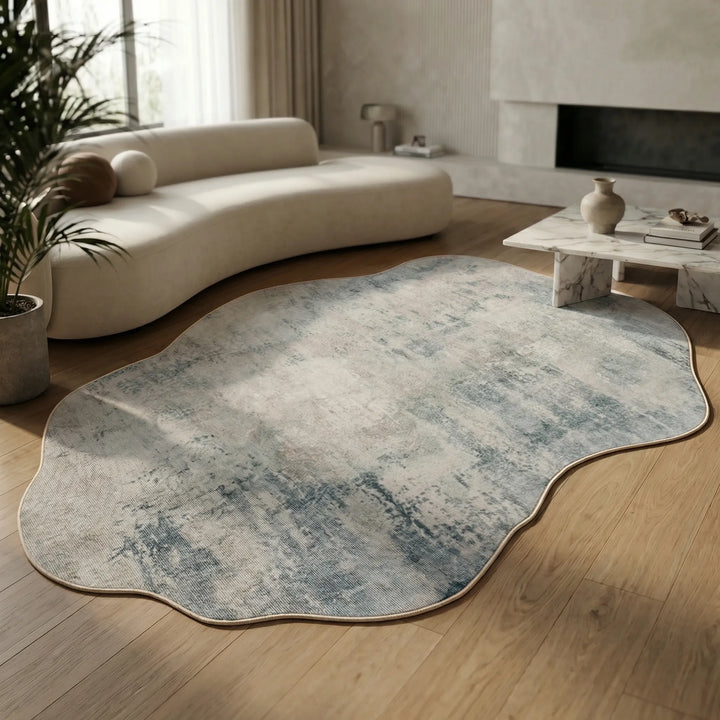 Modern Rug with Abstract Pattern
