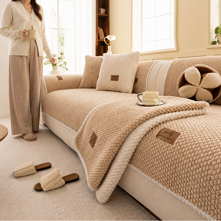 Modular Non-Slip Chenille Sofa Cover