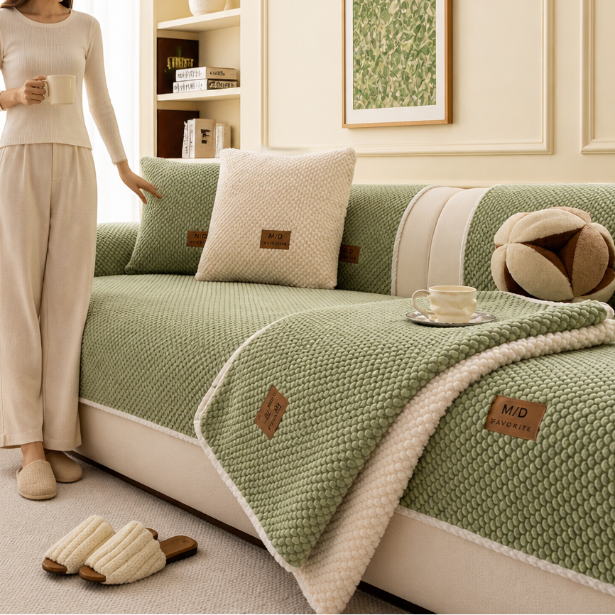 Modular Non-Slip Chenille Sofa Cover