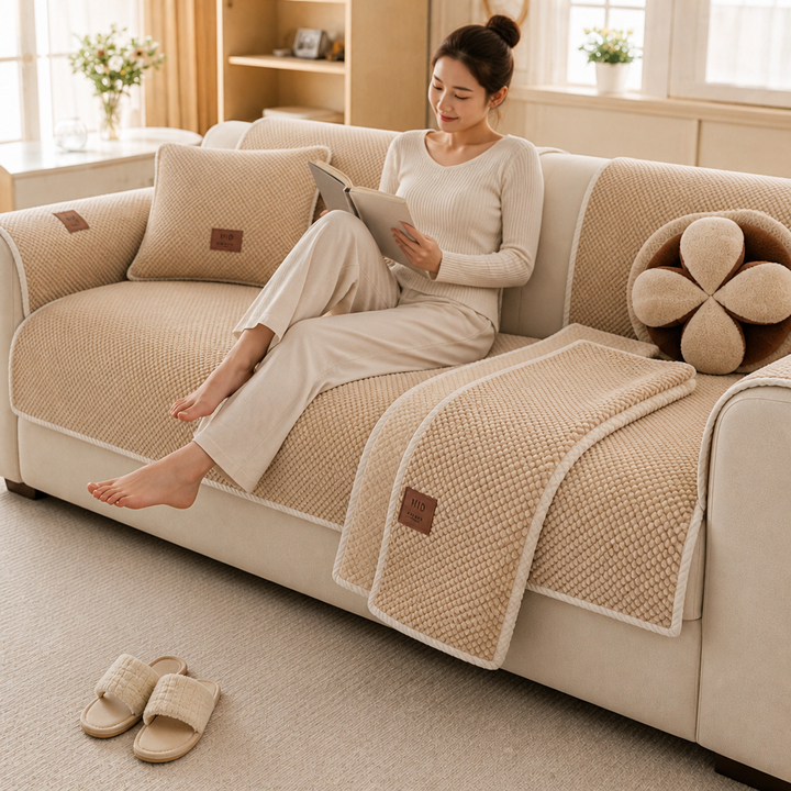 Modular Non-Slip Chenille Sofa Cover