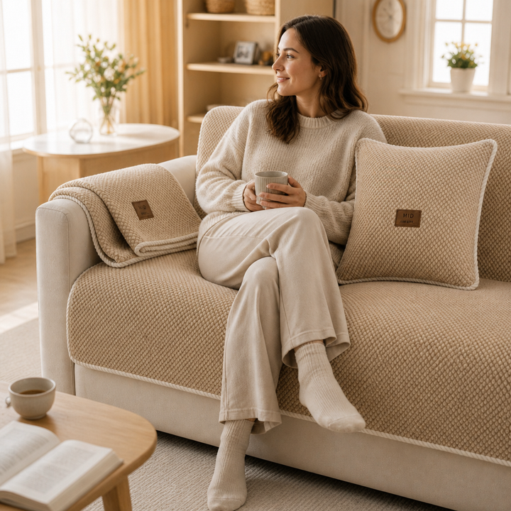 Modular Non-Slip Chenille Sofa Cover