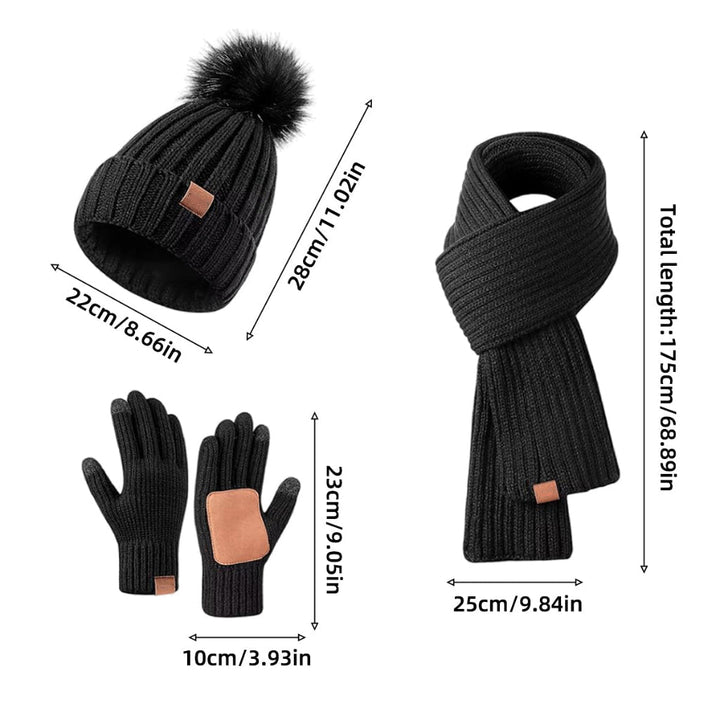 MODUNET – Stylish 3-in-1 Winter Set for Cold Days