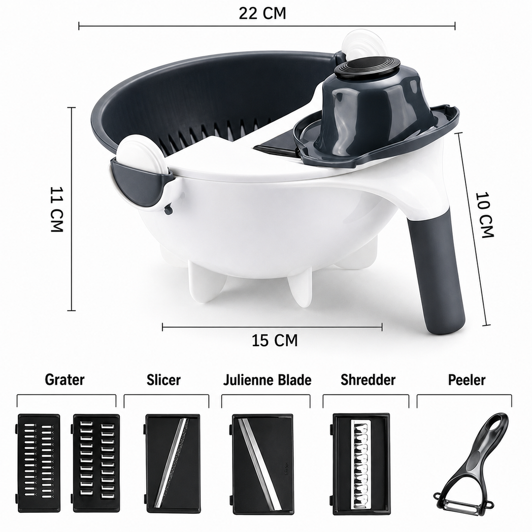 Multifunctional Vegetable Slicer | Cutting, Slicing &amp; Grating