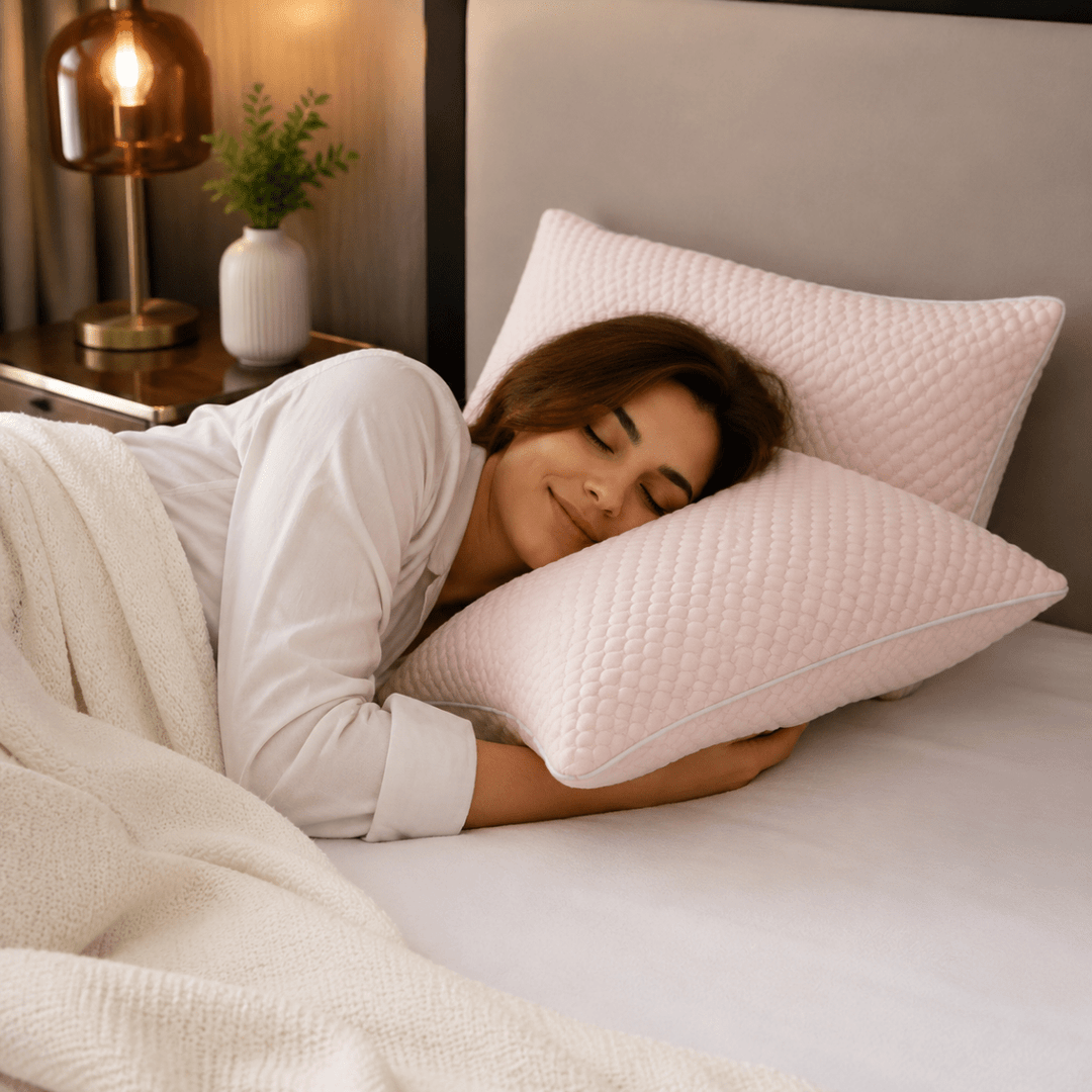 NECKRELAX – Ergonomic Cooling Neck Support Pillow for Restful Sleep