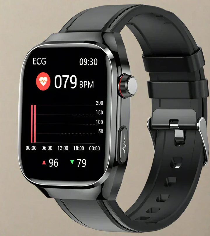 NexaPulse Watch Blood Sugar, ECG, Uric Acid, Bluetooth