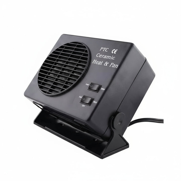 Niki | 12V Ceramic Car Heater Fan | 150W-300W | Portable Defroster w/ Automatic Thermostat