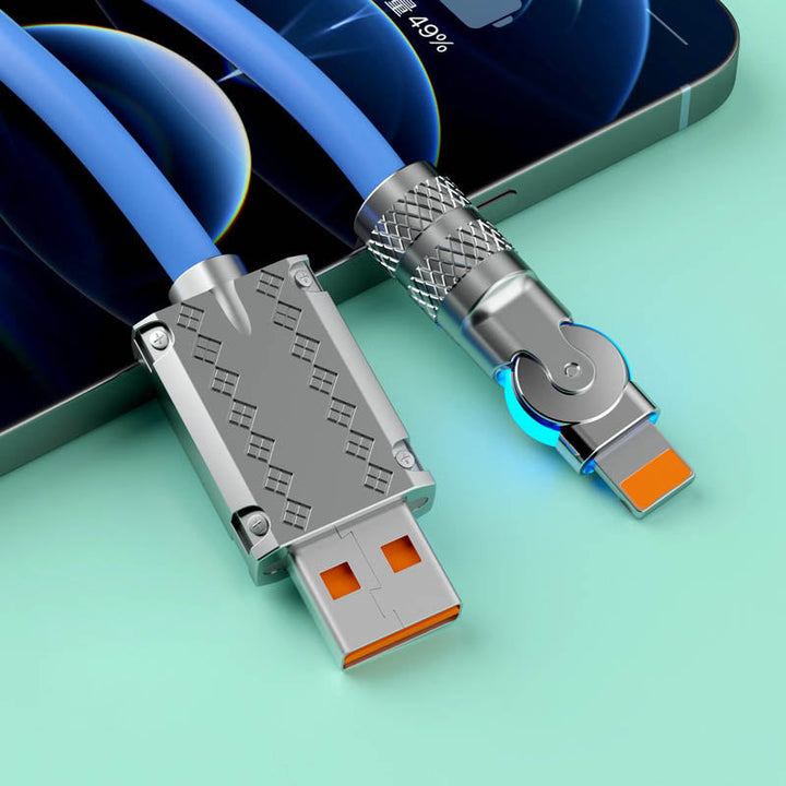 Niki | 180° Anti-Break Fast Charging Data Cable (120W)