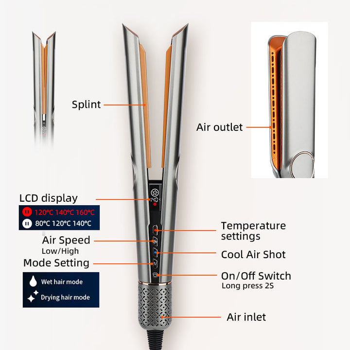 Niki | 2-in-1 Hair Dryer &amp; Straightener for Effortless Styling