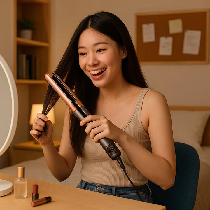 Niki | 2-in-1 Hair Dryer &amp; Straightener for Effortless Styling