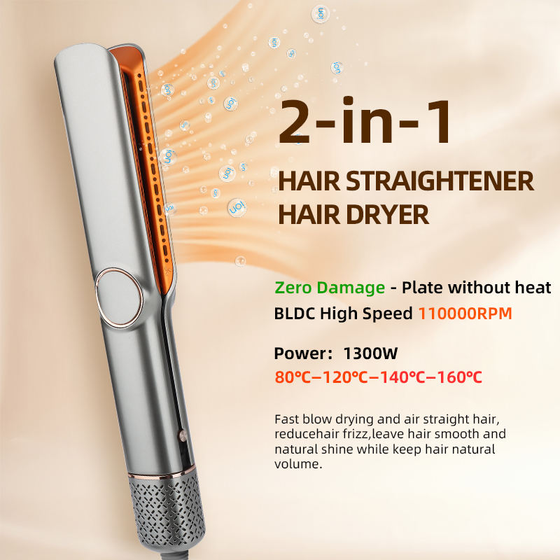 Niki | 2-in-1 Hair Dryer &amp; Straightener for Effortless Styling