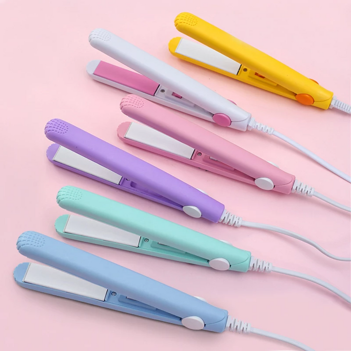 Niki | 2-in-1 Mini Hair Curler &amp; Straightener with Ceramic Plates