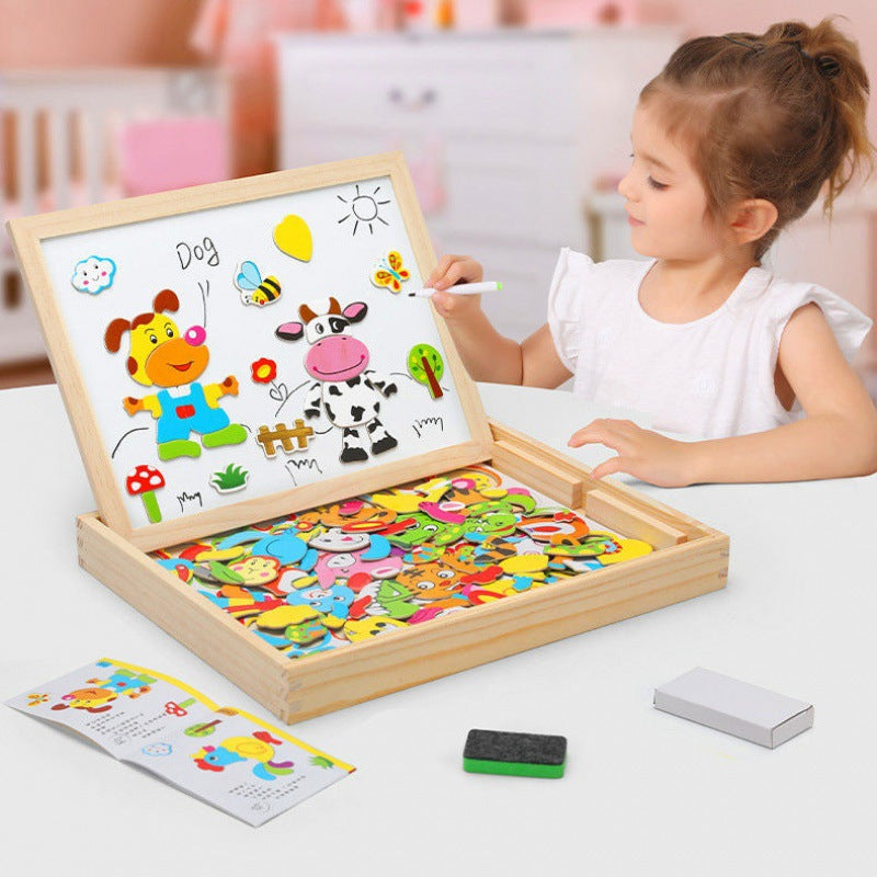 Niki | 2-in-1 Montessori Drawing Board – Creative Learning &amp; Reusable Children&