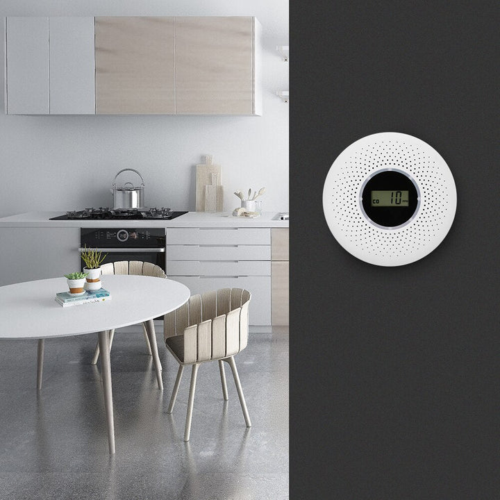 Niki | 2-in-1 Smoke &amp; CO Detector Alarm with Digital Display
