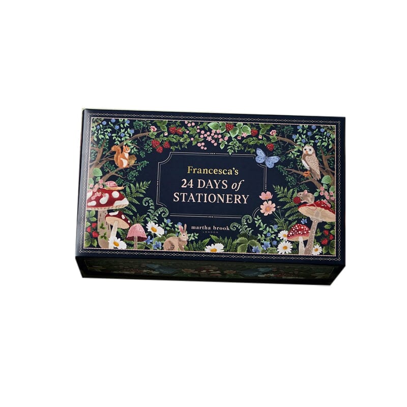 Niki | 24 Days Premium Stationery Advent Calendar | Limited "Winter Forest" Edition | 24 Exclusive Stationery Surprises | Sustainable &amp; Plastic-Free | Includes 2025 Calendar &amp; Accessories