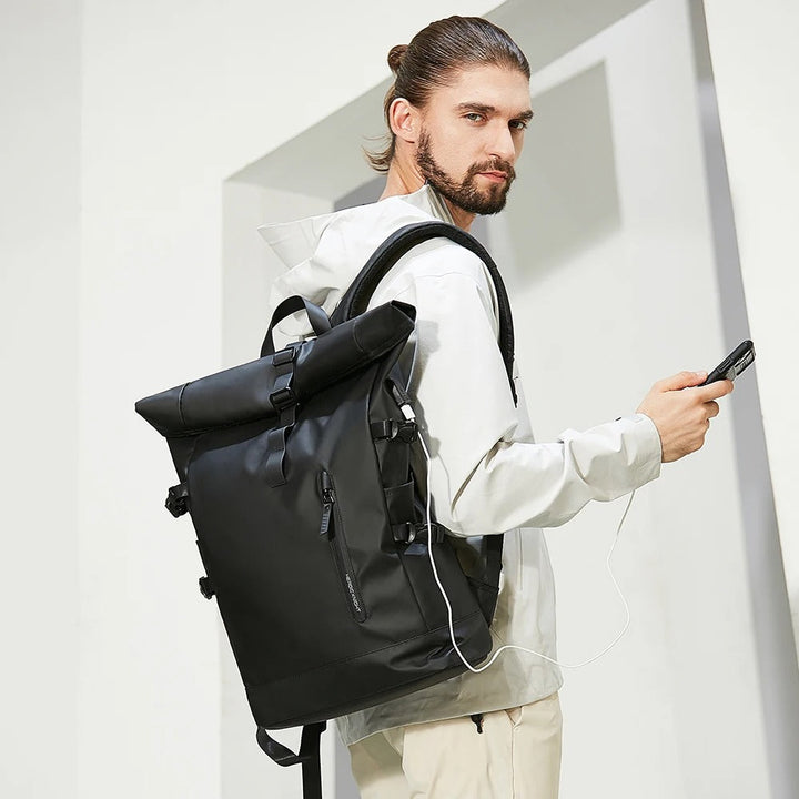 Niki | 3-in-1 Bike Pannier Backpack with Roll-Top