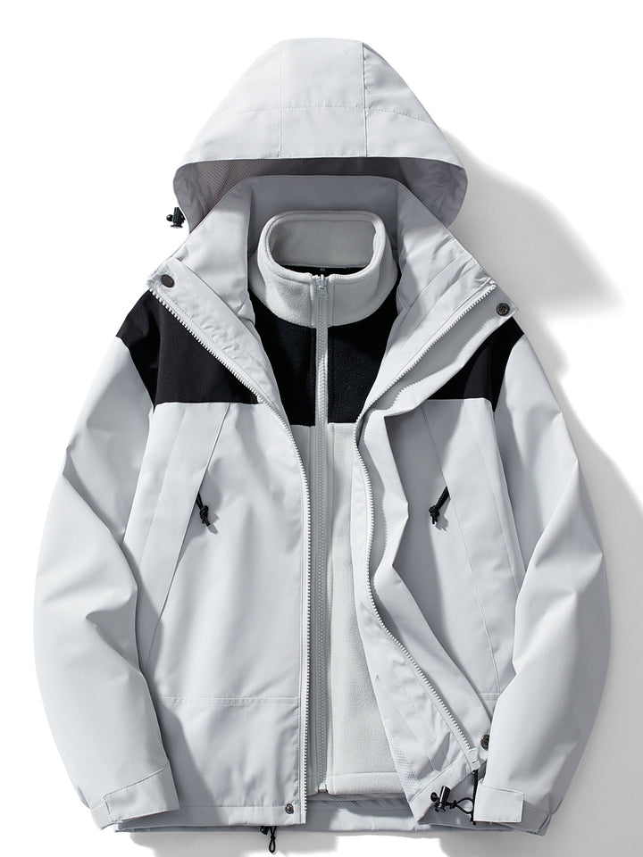 Niki | 3-in-1 Fleece Winter Jacket with Hood for Women