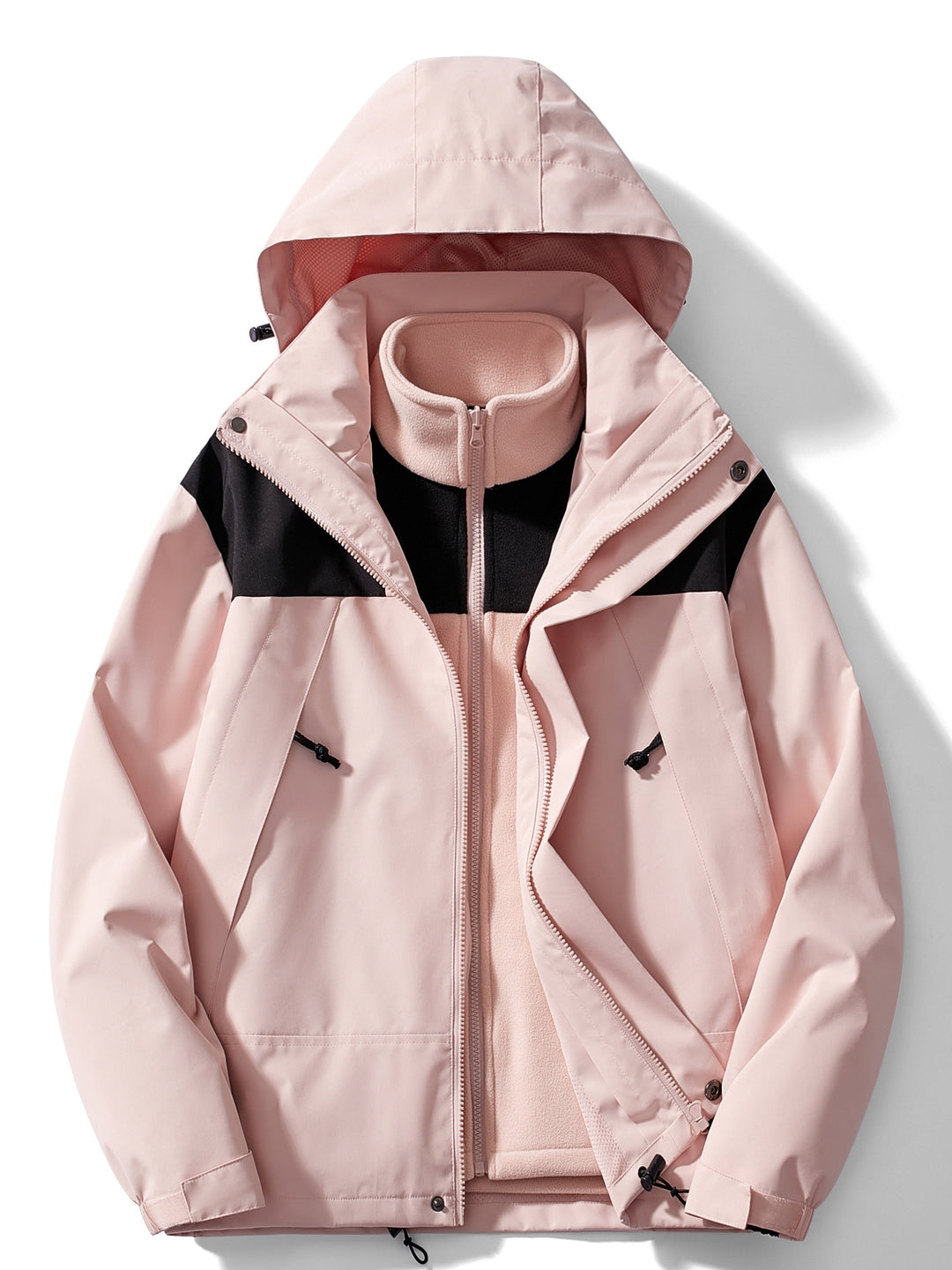 Niki | 3-in-1 Fleece Winter Jacket with Hood for Women