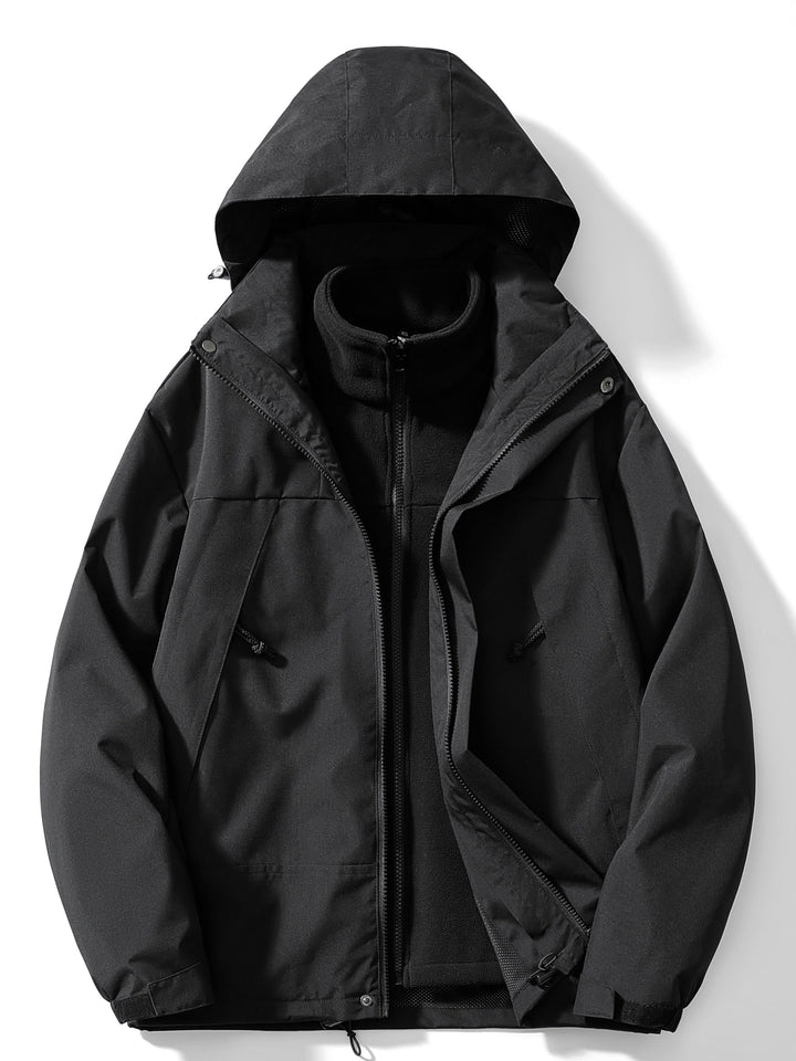 Niki | 3-in-1 Fleece Winter Jacket with Hood for Women