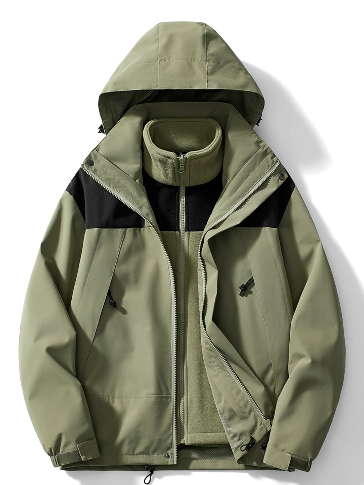 Niki | 3-in-1 Fleece Winter Jacket with Hood for Women