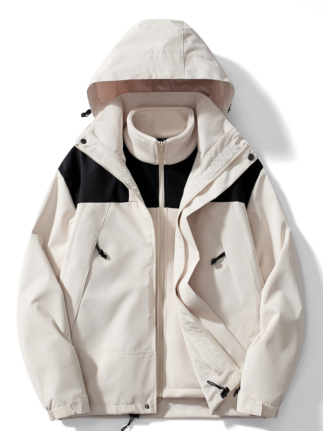 Niki | 3-in-1 Fleece Winter Jacket with Hood for Women