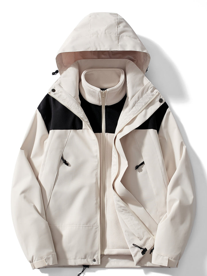 Niki | 3-in-1 Fleece Winter Jacket with Hood for Women