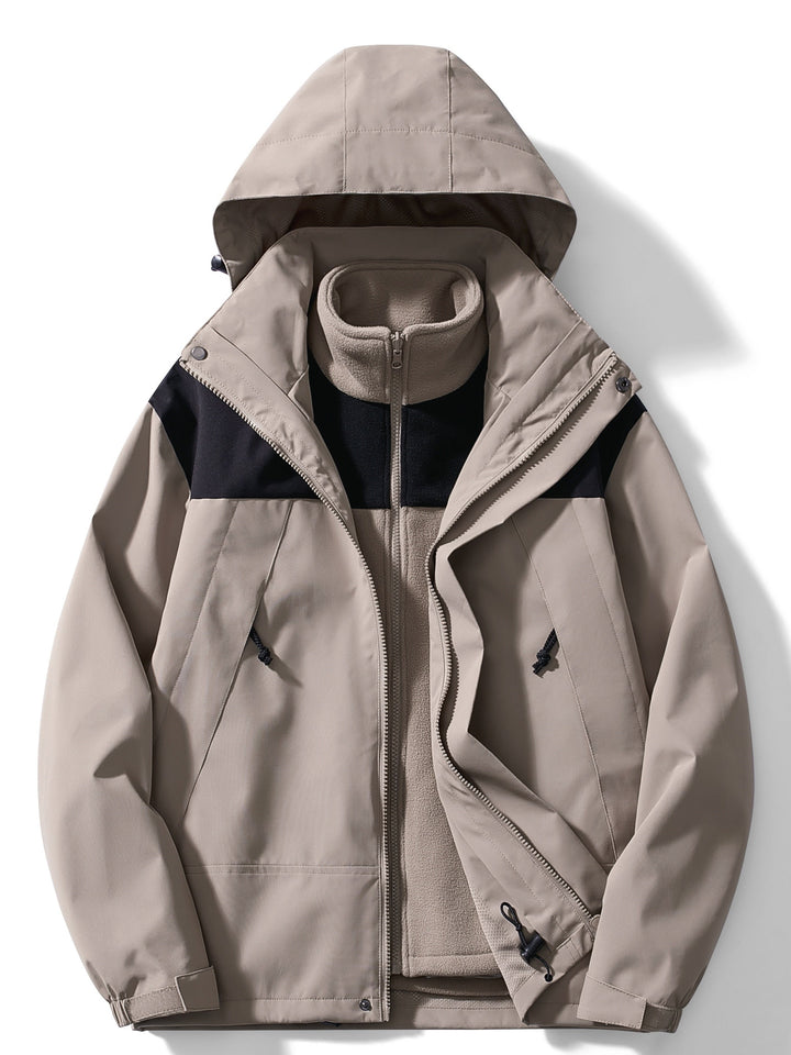 Niki | 3-in-1 Fleece Winter Jacket with Hood for Women
