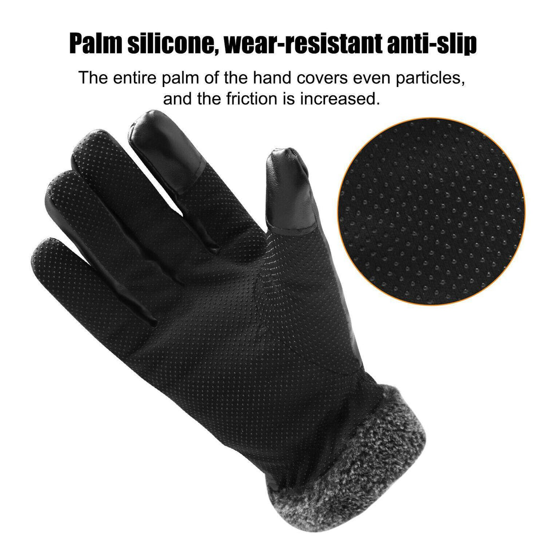 Niki | -30℃ Waterproof, Warm Leather Ski Gloves for Winter | Touchscreen Compatible