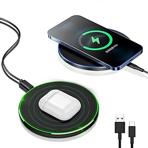 Niki | 30W Fast Wireless Charging Pad | Premium USB C MagSafe Charger for Apple iPhone, Samsung &amp; Android - Fast Wireless Charging Pad