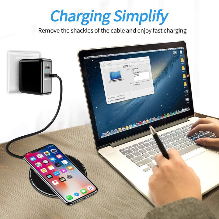 Niki | 30W Fast Wireless Charging Pad | Premium USB C MagSafe Charger for Apple iPhone, Samsung &amp; Android - Fast Wireless Charging Pad