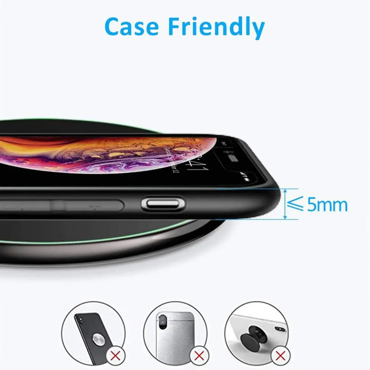 Niki | 30W Fast Wireless Charging Pad | Premium USB C MagSafe Charger for Apple iPhone, Samsung &amp; Android - Fast Wireless Charging Pad