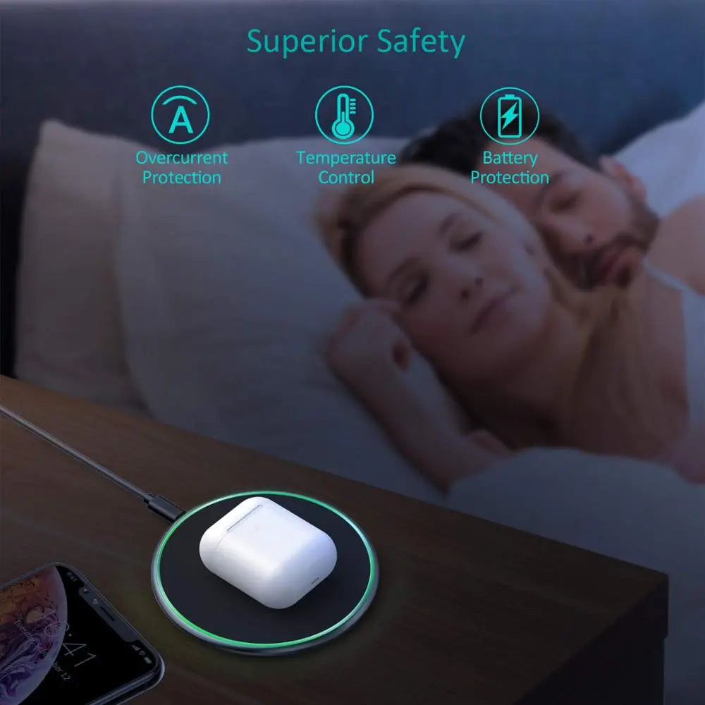 Niki | 30W Fast Wireless Charging Pad | Premium USB C MagSafe Charger for Apple iPhone, Samsung &amp; Android - Fast Wireless Charging Pad