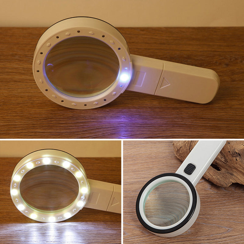 Niki | 30x Optical Magnifying Glass with LED Light