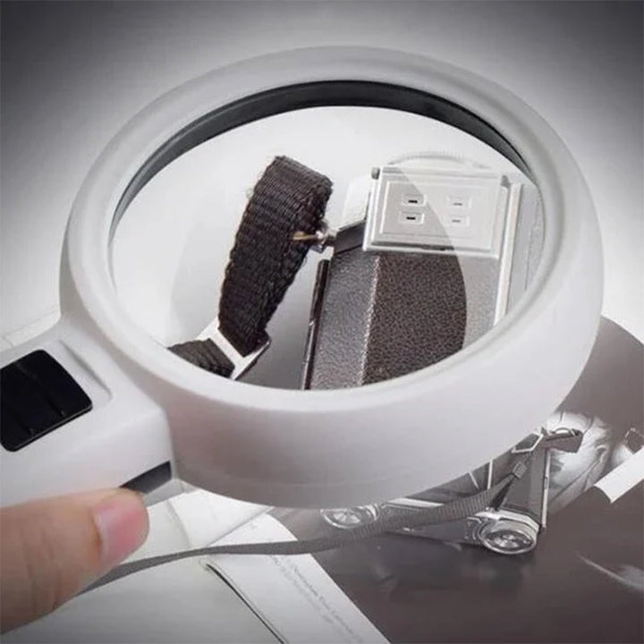 Niki | 30x Optical Magnifying Glass with LED Light