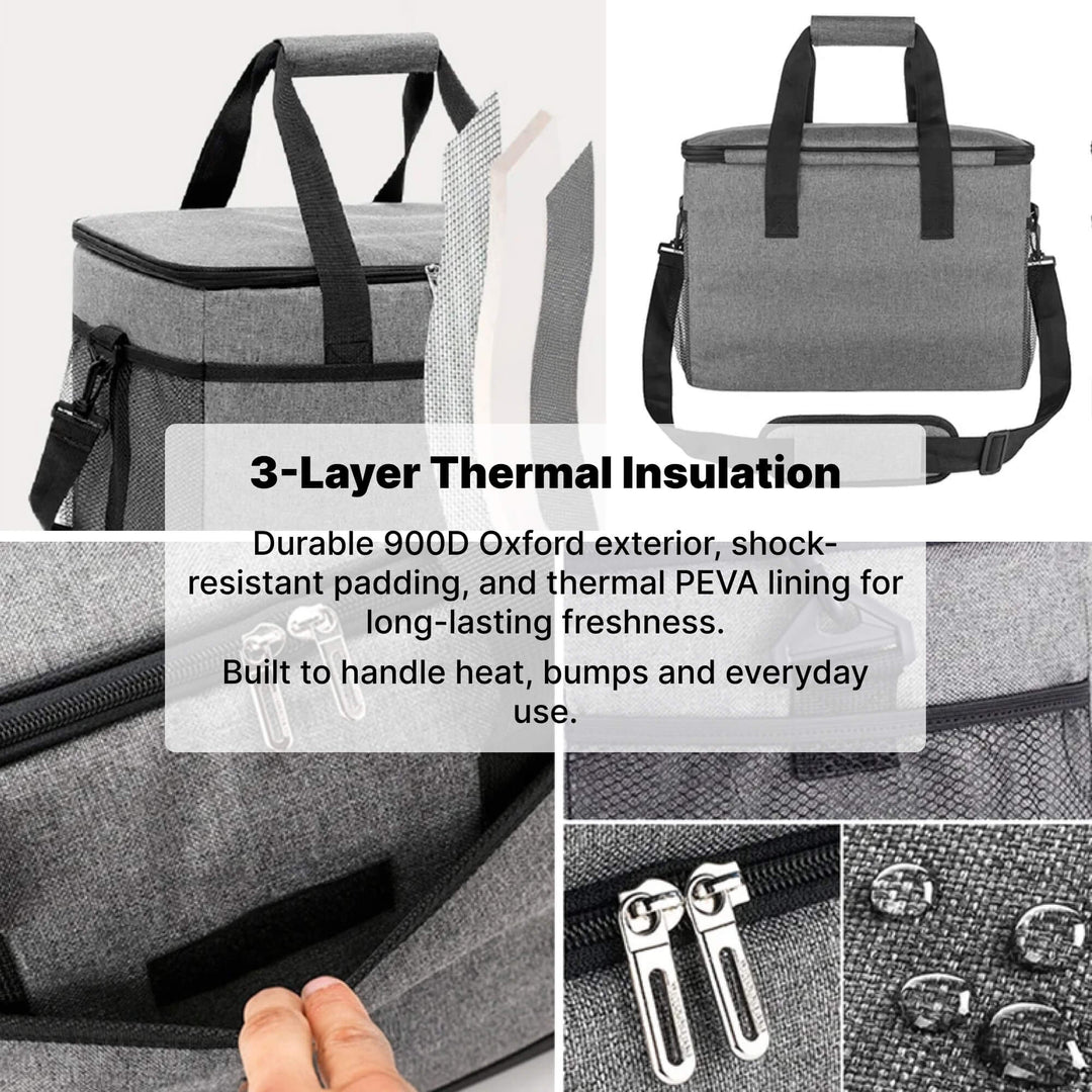 Niki | 33L Waterproof Cooler Bag | Insulated, Spacious &amp; Ideal for Picnics, Beach Days, Hiking and Outdoor Activities