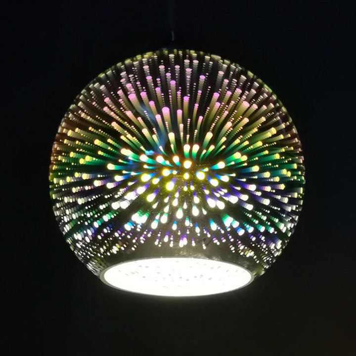 Niki | 3D Firework Glass Pendant Light | Creative Colored Glass Design