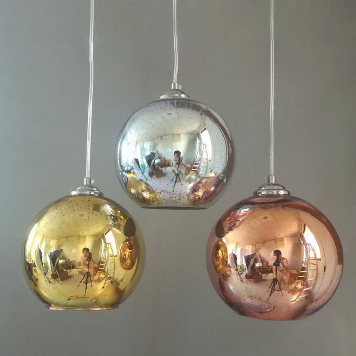Niki | 3D Firework Glass Pendant Light | Creative Colored Glass Design