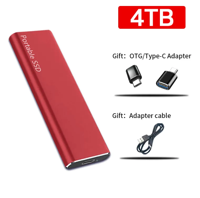 Niki | 4TB USB-C Portable External Hard Drive for PC &amp; Mac