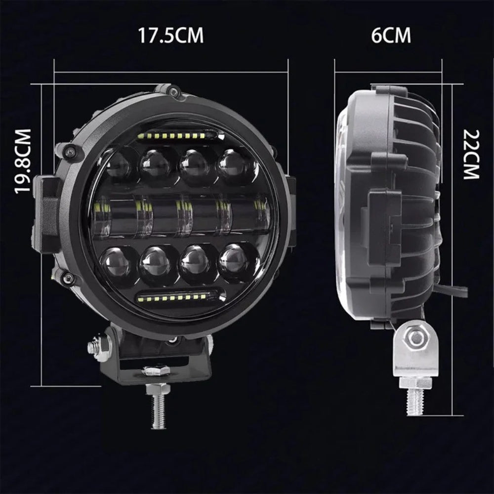 Niki 7 Inch LED Driving Light for Car &amp; 4x4