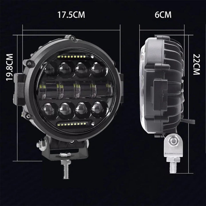 Niki 7 Inch LED Driving Light for Car &amp; 4x4