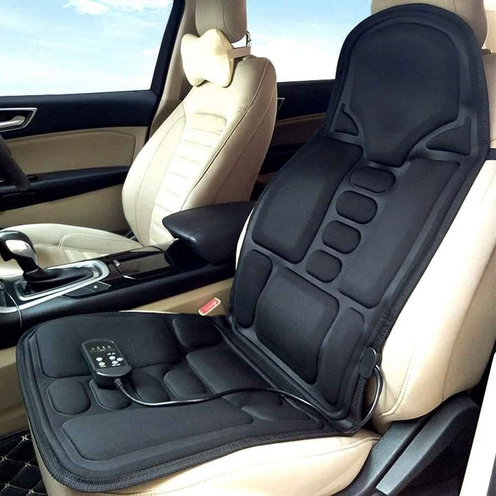 Niki | 8-Mode Heated Massage Chair Pad for Back, Neck &amp; Full-Body Relaxation – Perfect for Car &amp; Home