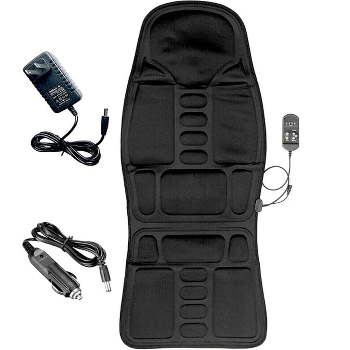 Niki | 8-Mode Heated Massage Chair Pad for Back, Neck &amp; Full-Body Relaxation – Perfect for Car &amp; Home